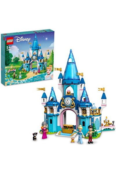 LEGO ®| أميرة ديزني™ قلعة سندريلا والأمير الوسيم 43206 - مجموعة البناء (365 قطعة)