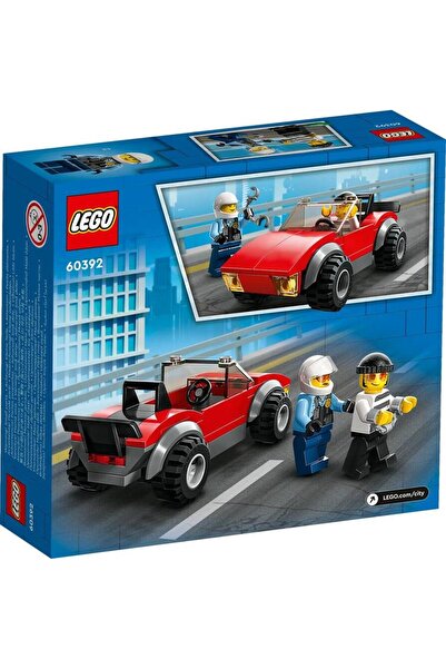 LEGO 60392 جهاز تعقب السيارات والدراجات النارية للمدينة 59 قطعة +5 سنوات