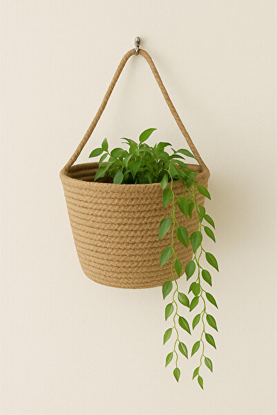 ÖRGÜM سلة متعددة الأغراض لتنظيم وحمل الزهور، سلة للزهور الاصطناعية، لا تشمل ج...