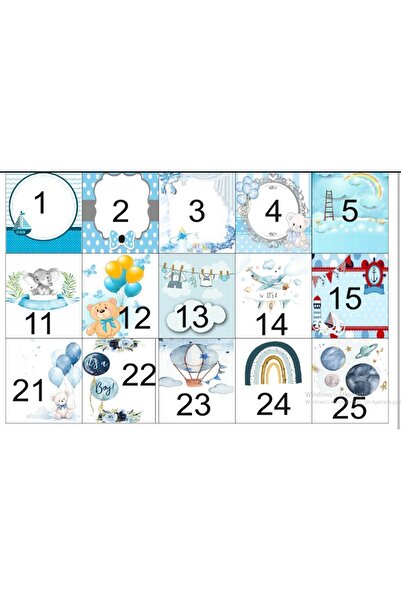 NeşeliAtölyem 32'li Bebek Çikolatası Doğum Hastane Dağıtmalık