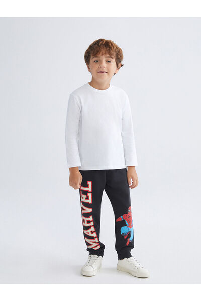 LC Waikiki New Season Crew Neck Basic Boy's T-Shirt