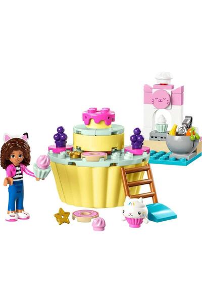 LEGO Cake and Cake Fun 10785 - 4+ Gabby's Dollhouse Kitchen Set (58 Pieces)