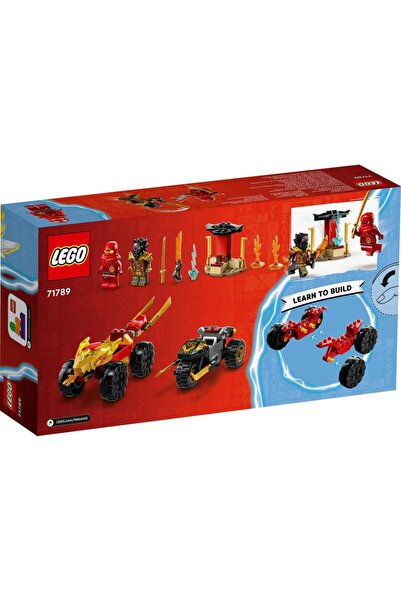 LEGO Ninjago Kai And Ras's Car And Motorcycle Battle 71789