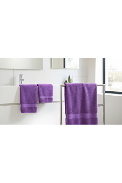 cotton cloud 100% cotton purple bath towel