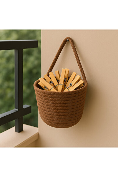 ÖRGÜM Καλάθι με μάνταλα Καλάθι πολλαπλών χρήσεων 15x15 cm ΟΙ ΜΑΝΤΑΛΕΣ ΔΕΝ ΠΕΡ...