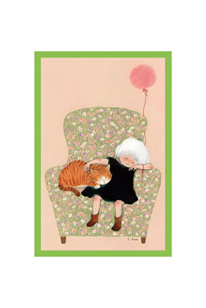 Hi Kami بطاقات بريدية مزخرفة برسومات قطة لطيفة وبطاقات هدايا |   10 × 15 سم