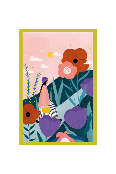 Hi Kami بطاقة لكل مزاج - بطاقة هدية بتصميم زخرفي بموضوعات مختلطة |   10x15 سم