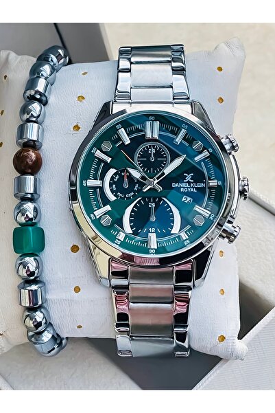 Daniel Klein New Season Steel Men's Wristwatch Waterproof Silver Color Bracelet Gift Father's Day Gift