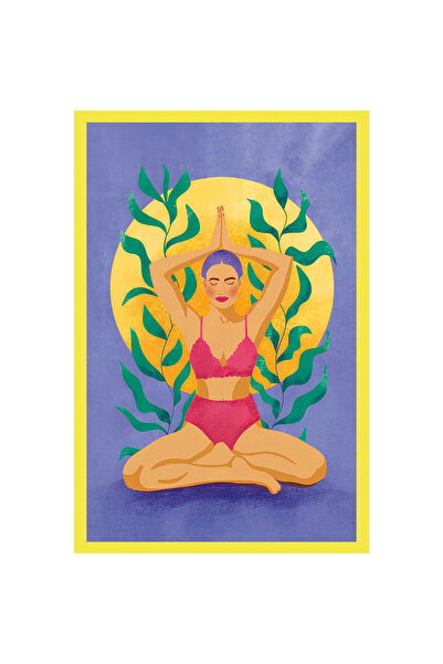 Hi Kami Movement and Balance – Yoga & Sports Concept Decorative Design Gift Note Cards |   10X15Cm