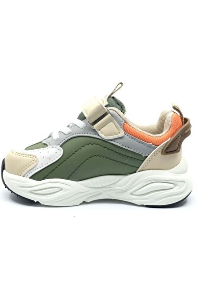 Kocamanlar Ayakkabı Cool Toti-26 Orthopedic Children's Sports Shoes Khaki