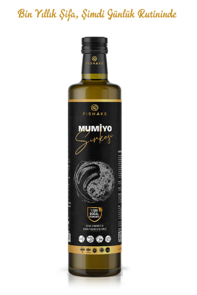 FiShake Mumiyo Sirkesi ( %100 Doğal Fermente )