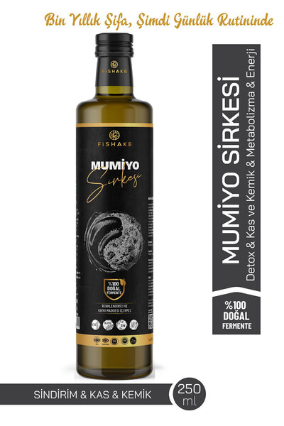 FiShake Mumiyo Sirkesi ( %100 Doğal Fermente )