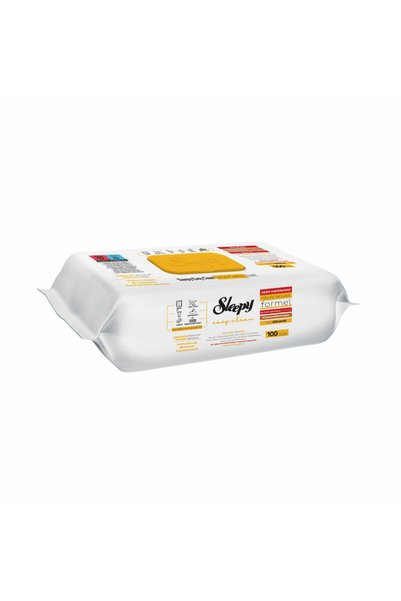 Sleepy Pachet promoțional 3 x 100 bucăți șervețele umede pentru curățare ușoară, pentru multiple suprafețe, cu oțet și bicarbonat