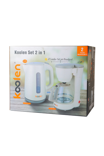 Koolen 2-in-1 Kettle and Coffee Maker Set