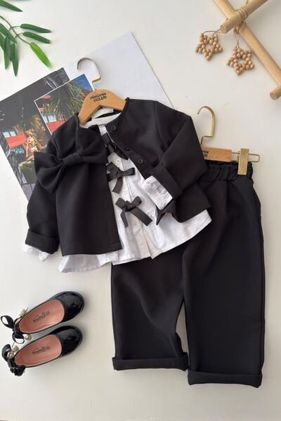 Minigimin Cicileri Μίνι Μινιτζάρικο Σετ Κοριτσίστικο Μπουφάν και Πουκάμισο με...