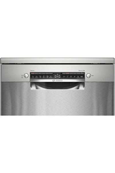 Bosch Serie 4 Solo Bulaşık Makinesi 6 Prog. 60 cm Gümüş Inox