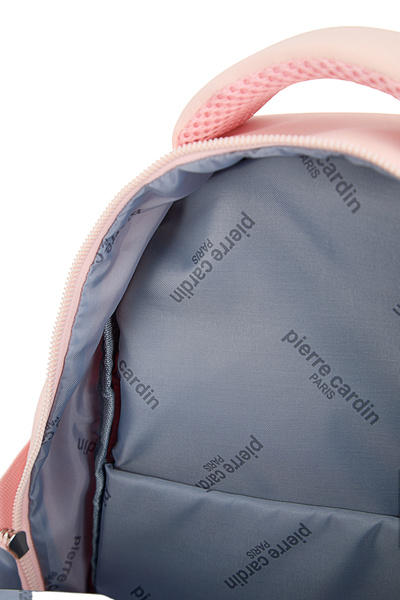 Pierre Cardin 1701 Okul çantası Suya Dayanıklı Çok bölmeli PEMBE