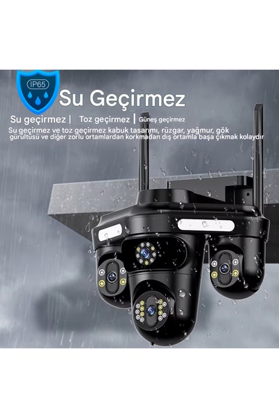 Ventus Avenir AV-S316 4 Kameralı 16MP 3 Ptz Dönebilen Wifi Sesli Kamera