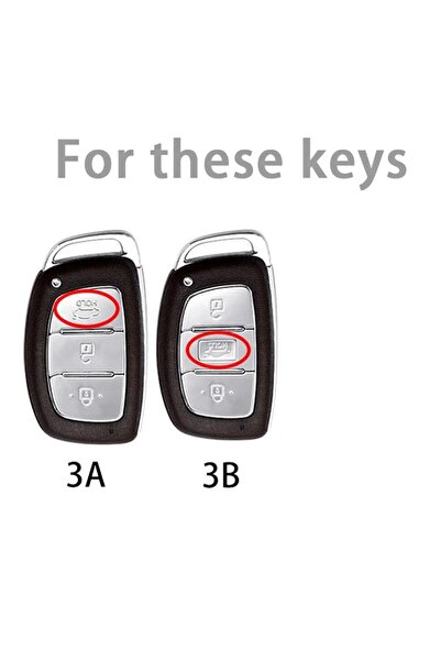 VTH Husa pentru cheie inteligentă 3 butoane Hyundai Tucson ix25 ix35 ix45 Solaris Elantra Accent i10 i20