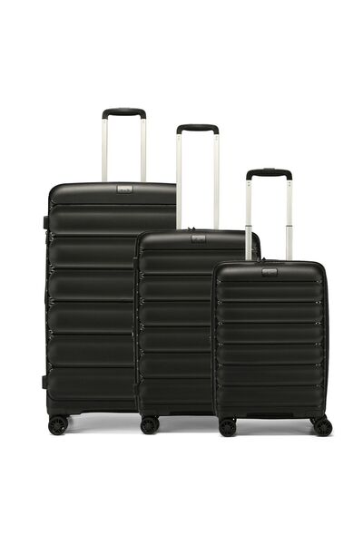 D&N Set valize Travel Line 4700 cu 4 roți, 3 piese, cu pliuri extensibile