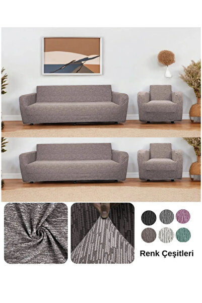 Jacquard 3 3 1 1 Fitted Sofa Cover | Fitted Sofa Cover | Sofa Cover Set
