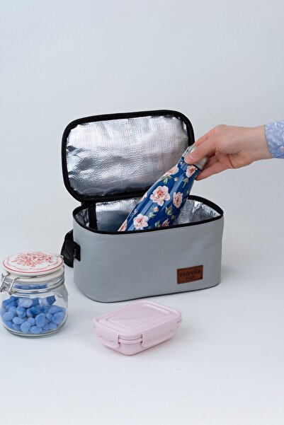 estrella paris Viva Thermal Meal Carry Bag Thermal Insulators and Camping Gray