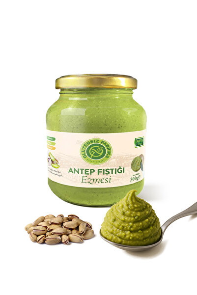 GLUTENSİZ FABRİKA Glütensiz %80 Antep Fıstığı Ezmesi 300 G