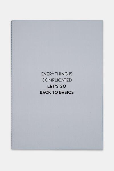 PK Design Back To Basics Agenda - Gray