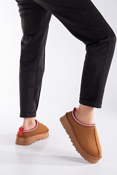 MaskButik Stella Ugg Slippers Tan