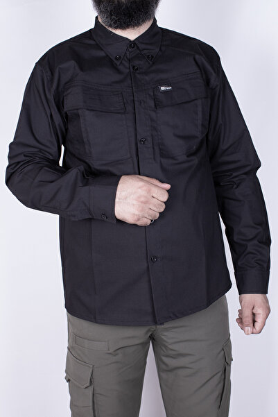 Nikbin outdoor taktik spor gömlek likralı