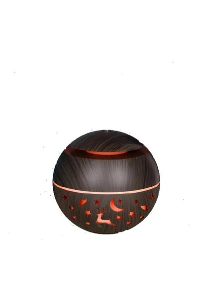 Promagg Ultrasonic Aromatherapy Diffuser and Humidifier with LED, 200 ml, Black