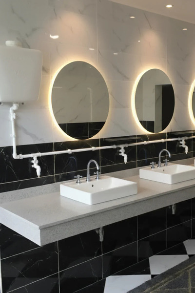 hilal kimya Central System 20 Kg Storage Soap Dispenser with 7 Taps and Bottom Press