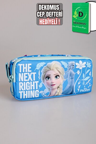 ELSA Caiet de buzunar DEKOMUS, cu cadou, nou sezon, geantă pentru creion, cu licență, Frozen, HAWK WIDELY