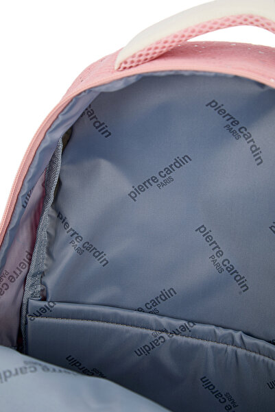 Pierre Cardin 2406 Okul çantası Suya Dayanıklı Çok bölmeli PEMBE