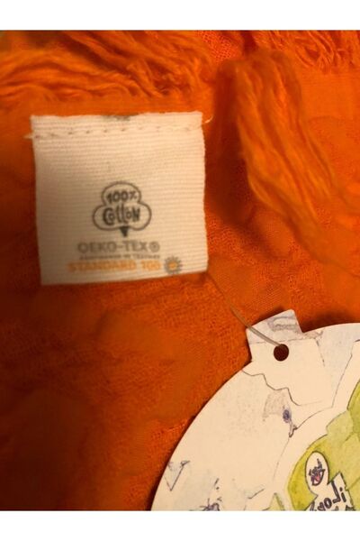 Evoli Cozy Zigzag 100% Cotton, 4 Layers Muslin Woven, Tasseled, Washed Non-Shrink, Soft 160X240 Pique