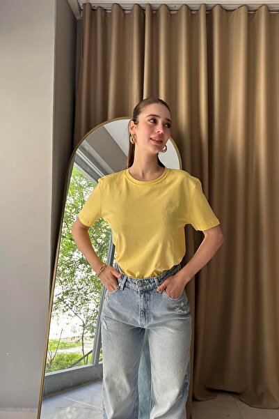 lizge giyim CYCLING NECK TSHIRT