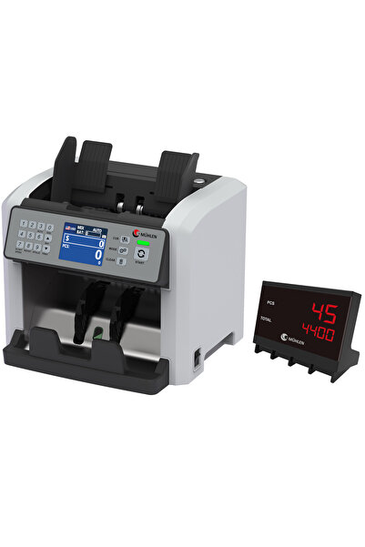 Mühlen ACUMEN 9450 Karışık para sayma makinesi Desteleme Çoklu Ülke Multi Par...