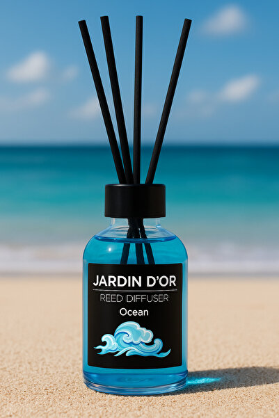 JARDIN D'OR Ocean Reed Diffuser 50ml Okyanus Çubuklu Oda Kokusu 8681529302152