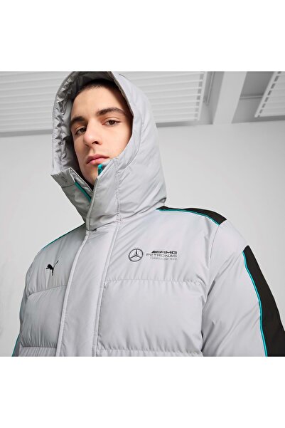 Puma 627315 Mercedes Mont MAPF1 MT7+ Ecolite Pdd Jkt Erkek Günlük Mont GRİ