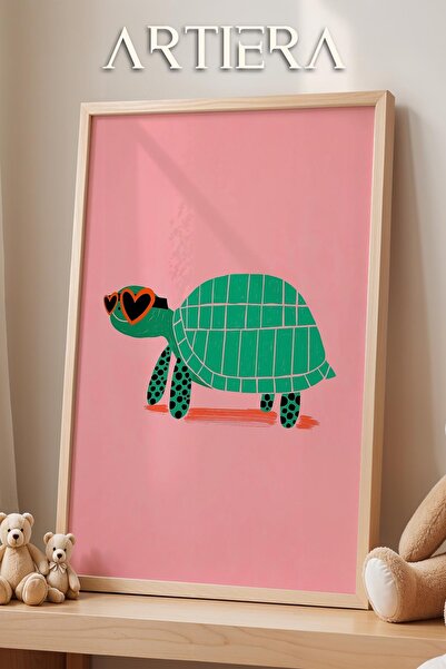 HİGUERA Heart Glasses Turtle - Εκλεκτικό στυλ Διακόσμηση κοριτσίστικου δωματί...