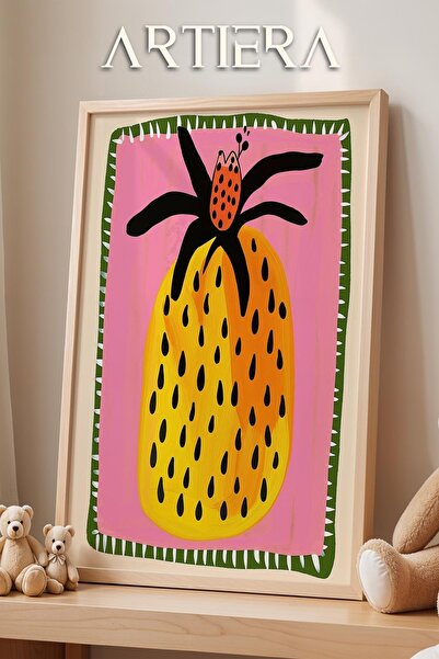 HİGUERA Ananas Beauty - Εκλεκτικό στυλ Διακόσμηση Κοριτσίστικου Δωματίου Ζωγρ...