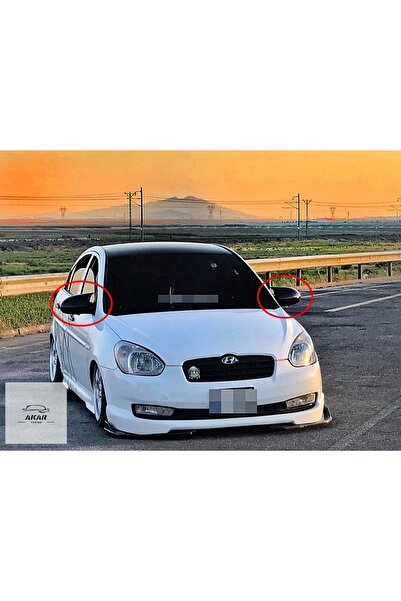 Genel Markalar hyundai accent era 2005-2011 Piano Black  Yarasa ayna kapağı P...