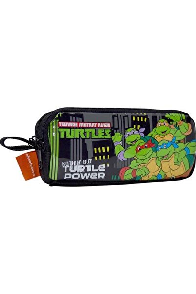NINJA TURTLES Σχολική τσάντα μολυβιού διπλής θήκης