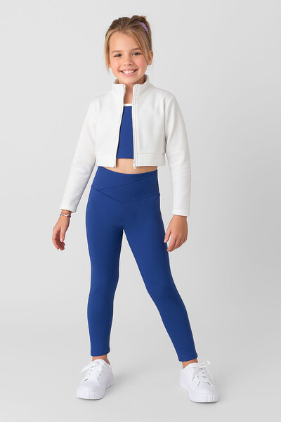 Beniizle Girl's 3-Piece Sports Crop Set