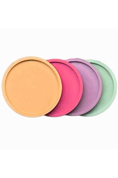 morlalem m 7,8cm Yuvarlak Mum Tabağı, Saksı Bardak Altlığı, Mumluk, Sunumluk ...