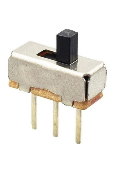 Genel Markalar On Off Sürgülü Switch Anahtar 3 Pinli 2,54mm