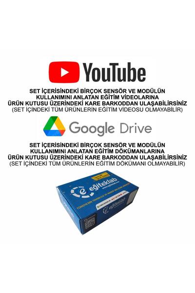 eğiteklab ARDUİNO SÜPER BAŞLANGIÇ EĞİTİM SETİ ve LEHİMLEME SETİ