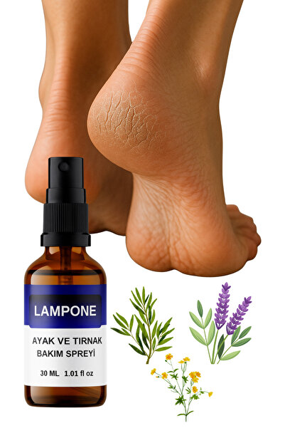 Lampone Ayak Ve Tırnak Mantar, Kaşıma Ve Koku Için Sprey 30 ml Bitkisel Bakım ve Ferahlık Desteği