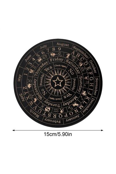 Choice C Spirit Board Pendulum Wooden Decorative Message Planchette Boards Wi...