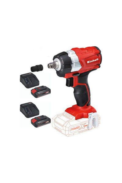 Einhell Te-cw 18 Li Bl Akülü Şarjlı Somun Sıkma Kömürsüz 2 X 18 2.5 Ah Akü 1 Adet Şarj Ünitesi